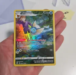 Pokemon TCG Vaporeon TG02/TG30 Brilliant Stars Trainer Gallery Card - Image 3
