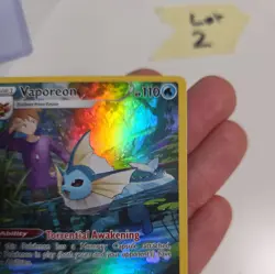 Pokemon TCG Vaporeon TG02/TG30 Brilliant Stars Trainer Gallery Card - Image 5