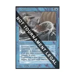 WOTC MtG Collector's Ed Sea Serpent (CE) (C) NM - Image 1