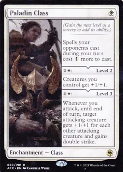 ADVENTURES IN THE FORGOTTEN REALMS..PALADIN CLASS..MTG..NRMT NP..RARE..EN - Image 1