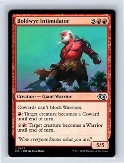Boldwyr Intimidator #527 Regular Uncommon MTG 24 Foundations Jumpstart (J25) - Image 1
