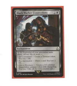 BLACK MARKET CONNECTIONS English Magic Assassin's Creed 0087 MTG - Image 1