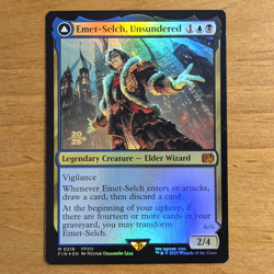 Emet-Selch, Unsundered - Pre-release Foil Stamped Promo - Final Fantasy MTG - Image 1