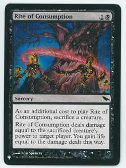 Rite of Consumption 76 The List NM/MT [The List Reprints:MTG] - Image 1