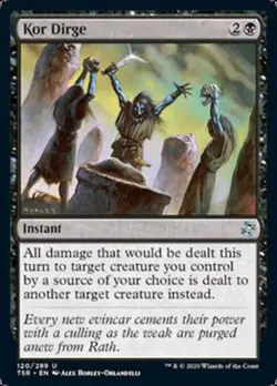 Kor Dirge - Near Mint MTG Time Spiral Remastered - Image 1