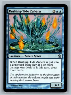Magic MTG Saviors of Kamigawa Rushing-Tide Zubera #52/165 TCG CCG - Image 1