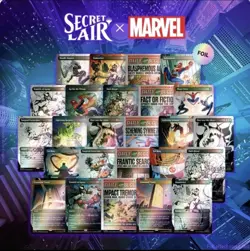 PRESALE MTG Secret Lair FOIL Web-Slinger Bundle Confirmed Spider-Man! - Image 1