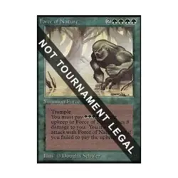 WOTC MtG Collector's Ed Force of Nature (CE) (R) NM - Image 1