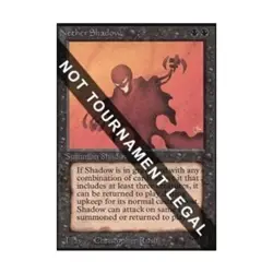 WOTC MtG Collector's Ed Nether Shadow (CE) (R) NM - Image 1