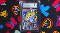 2017 POKEMON XY PROMO PREM TRAINER XY COLLECTION FULL ART/JIRACHI CGC 8.5 - Image 1