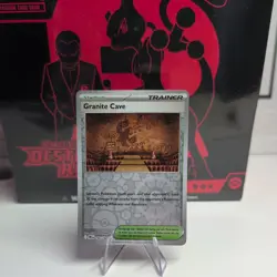Pokemon TCG: Destined Rivals - Granite Cave - 166/182 (Reverse Holo) - Image 1