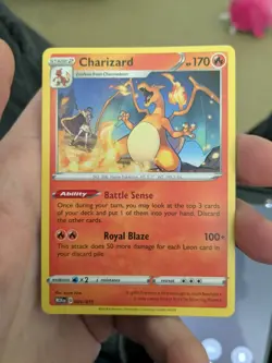 Charizard 001/015 McDonald’s Dragon Discovery Non-Holo Promo Unlimited Pokemon - Image 1