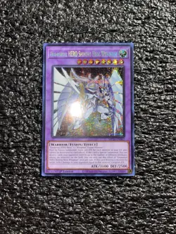 Yugioh! Elemental HERO Shining Neos Wingman MP24-EN062 Prismatic Secret Rare NM - Image 1