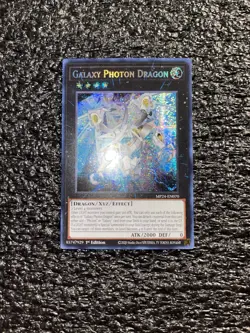 Yugioh! Galaxy Photon Dragon MP24-EN070 Prismatic Secret Rare 1st Edition NM - Image 1
