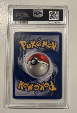 PSA 7 - 1999 POKEMON BASE SET SHADOWLESS GYARADOS HOLO CARD 6/102 - Image 2