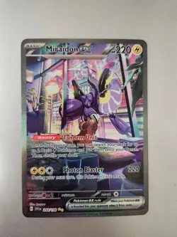 Miraidon ex 244/198 Scarlet & Violet Base Special Illustration Rare TCG Card - Image 4