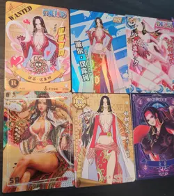 Boa Hancock One Piece CCG Anime Manga Card Lot Waifu Lot of 9 Cards - Image 2