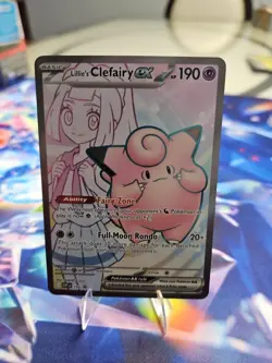 Lillie's Clefairy ex 195 Sv: Scarlet & Violet Promo Cards Holo - Image 1