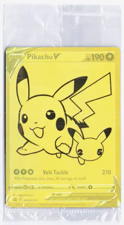 Pikachu V - Promo SWSH: Sword & Shield Promo Cards SWSH145 SEALED - Image 1