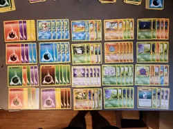 100 Wotc Pokemon Cards. Com & Unc Only! MP-DMG. Please See Desc & Photos. Lot 5 - Image 1