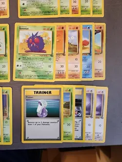 100 Wotc Pokemon Cards. Com & Unc Only! MP-DMG. Please See Desc & Photos. Lot 5 - Image 3