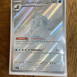 Crabominable 149/142 SCR Stellar Crown Illustration Rare Pokemon Card - Image 1