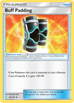 Buff Padding 136/181 Uncommon | Team Up | Pokemon Card - Image 1