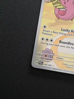 Pokemon Chansey - Illustration Rare Card S&V-Twilight Masquerade 187/167 #2 - Image 5