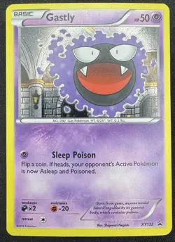 Gastly XY132 Black Star Promos XY Cosmos Holo Pokemon Trading Card Game - Image 1