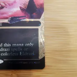 1x Eldrazi Temple, 0104 Galaxy Foil Stellar Sights Edge of Eternities Off Center - Image 2