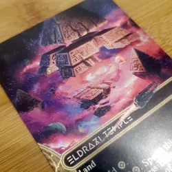 1x Eldrazi Temple, 0104 Galaxy Foil Stellar Sights Edge of Eternities Off Center - Image 5