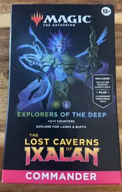 The Lost Caverns of Ixalan Commander Deck Explorers of the Deep New 195166230245 - Image 1