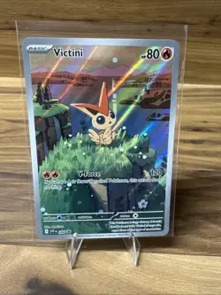 Pokemon TCG - White Flare Black Bolt - Victini Promo Illustration (208) - NM - Image 1