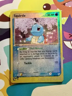 TCG Pokemon English Squirtle 46/95 Team Magma vs Team Aqua Reverse Holo - Image 1
