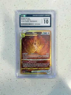 Pokemon 2023 Arceus VSTAR Pokemon Crown Zenith - GG70/GG70 CGC 10 - Image 1