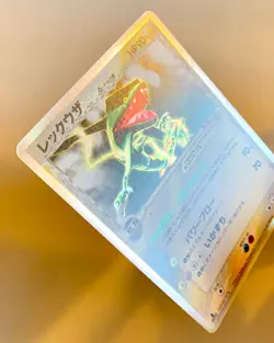 Pokemon Rayquaza 043/086 1st Edition Delta Species Holo Jap - Image 2