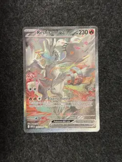 Pokemon TCG White Flare: Reshiram EX 166/086 SIR NEAR MINT Pack Fresh - Image 1