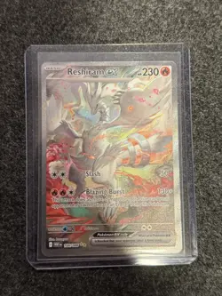 Pokemon TCG White Flare: Reshiram EX 166/086 SIR NEAR MINT Pack Fresh - Image 4