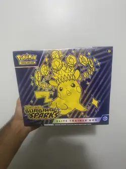 Pokemon TCG: Surging Sparks Elite Trainer Box ETB SV08 BRAND NEW SEALED - Image 1
