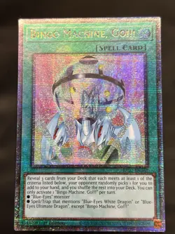 Bingo Machine, Go!!! Quarter Century Secret Rare RA02-EN062 Near Mint Yu-Gi-Oh! - Image 1