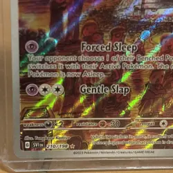 Pokemon TCG Drowzee Scarlet Violet Base Set 210/198 Holo Illustration Rare Card - Image 4
