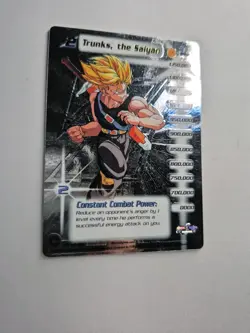 Dragon Ball Z TCG Trunks the Saiyan 199 Hi Tech Card DBZ CCG - Image 2