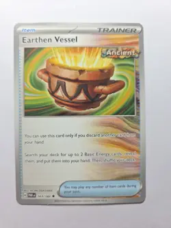 Earthen Vessel 163/182 Non Holo PAR Paradox Rift Pokemon Card NM - Image 1