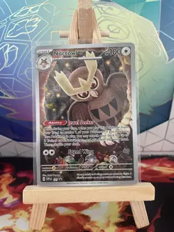 Pokemon Noctowl TCG SVP141 Stellar Crown Black Star Promo NM/MT Condition Card - Image 1