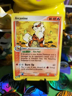 Pokemon TCG Vintage 2003 Sandstorm Arcanine 15/100 Non Holo Rare Card NM/M - Image 1