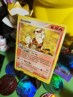 Pokemon TCG Vintage 2003 Sandstorm Arcanine 15/100 Non Holo Rare Card NM/M - Image 3