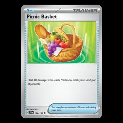 Picnic Basket 184/198 - Scarlet Violet Base Set Pokemon Card - Image 1
