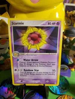 Pokemon TCG Vintage 2004 Hidden Fates Starmie 49/101 Non Holo Rare Card NM/M - Image 1