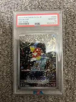 PSA 10 Magikarp AR 080/073 Japanese SV1a Triplet Beat Pokemon Card GEM MINT - Image 1