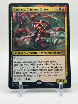 Carnage, Crimson Chaos - Marvel's Spider-Man (SPM) - #0125 - MTG - Image 1